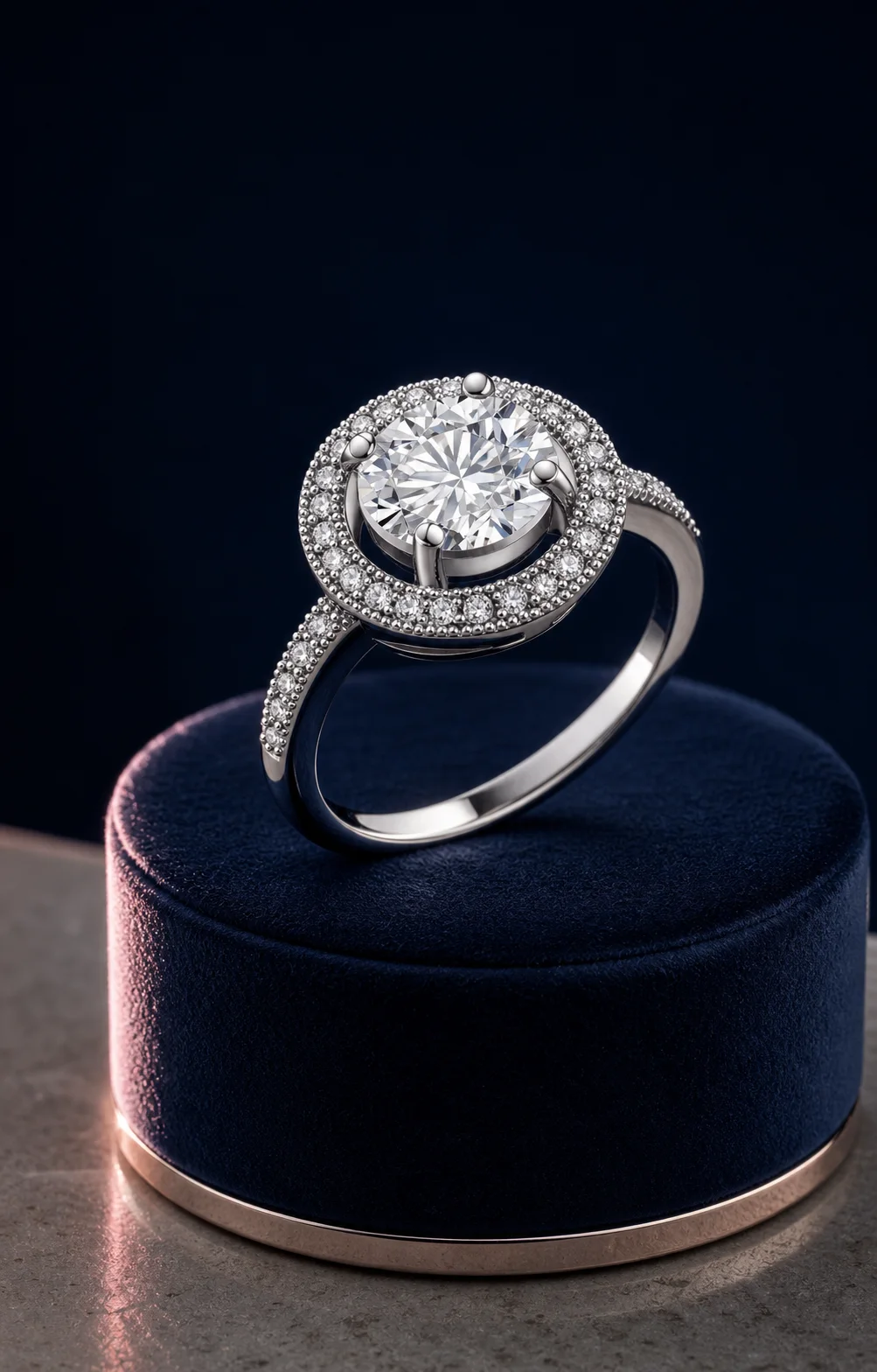 Cubic Zirconia reference-led editorial visual