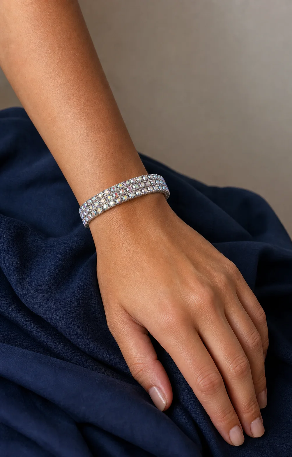 Stretch Bracelets reference-led editorial visual